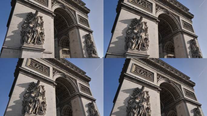 凯旋门，巴黎，法国