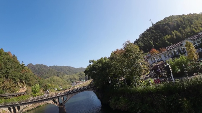 穿越机 杭州 淳安 下姜村 道路2