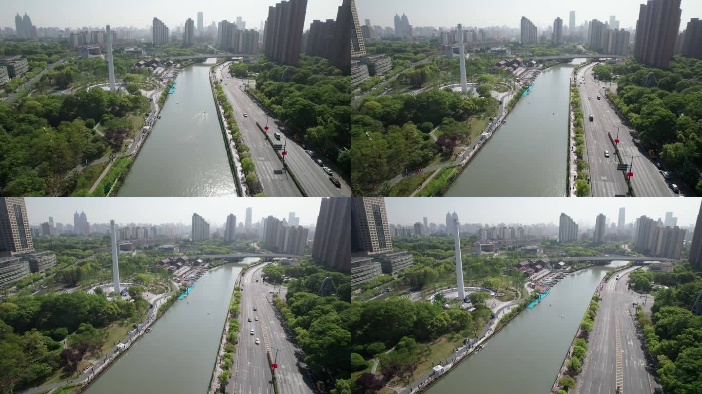 上海赛艇城市精英赛普陀区苏河半马公园