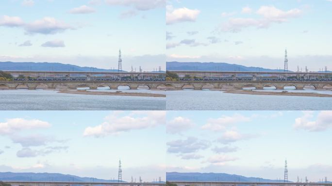 北京卢沟桥延时摄影素材