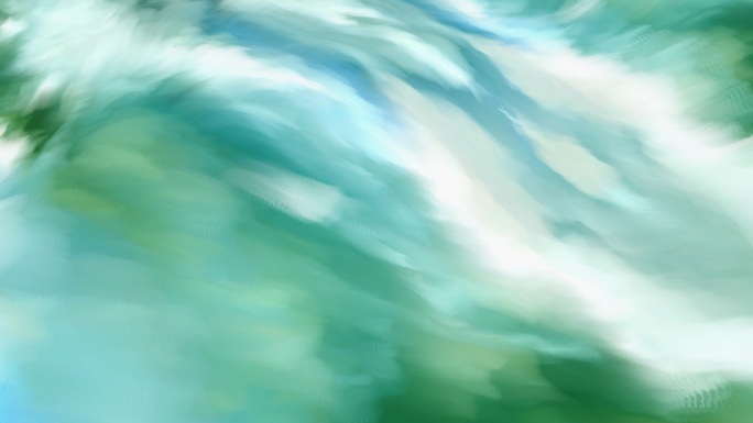 4K抽象背景炫彩色块波浪流动艺术背景23