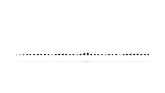 数字音频频谱起伏矩阵声波音波