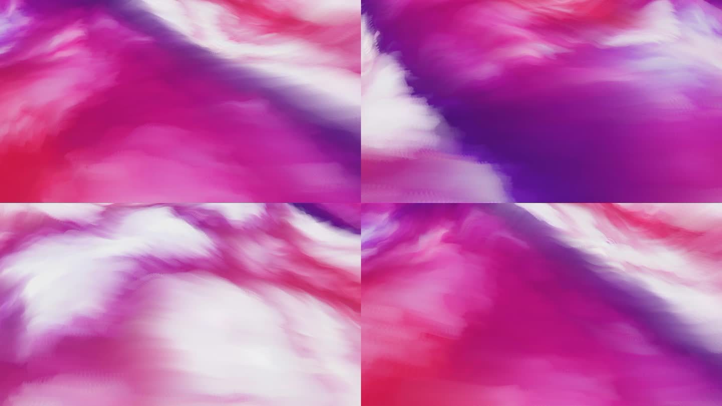 4K抽象背景炫彩色块波浪流动艺术背景4