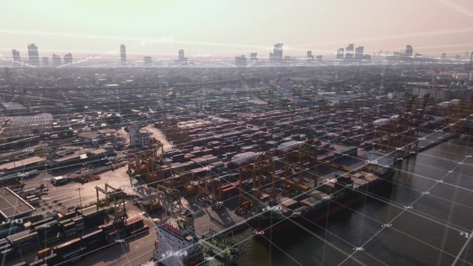 商业物流港的未来场景:线路三维可视化、设计数字化、运输未来化
