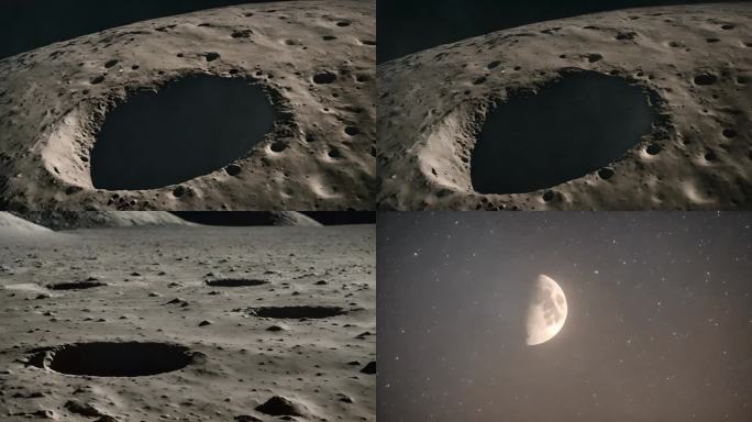 (原创)月球 月球表面 月球表面土壤