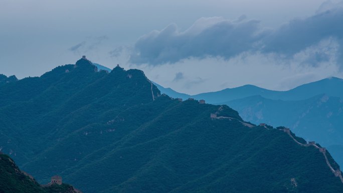 司马台长城望京楼远眺延时