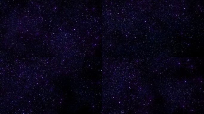 星夜暗紫色背景与闪烁的星星
