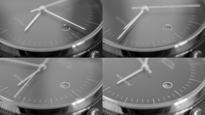 手表时钟时间流逝秒针指针