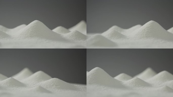 面粉洒落 面粉小山6