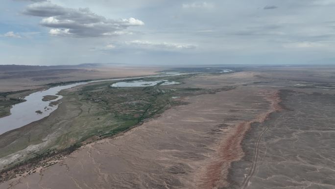 黑河湿地水库 甘肃张掖