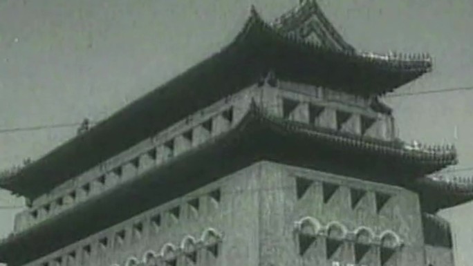 50年代北京天安门前门