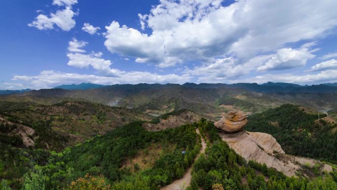 承德 地标 航拍 避暑山庄 魁星楼