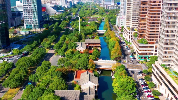 台州市椒江区和合公园航拍