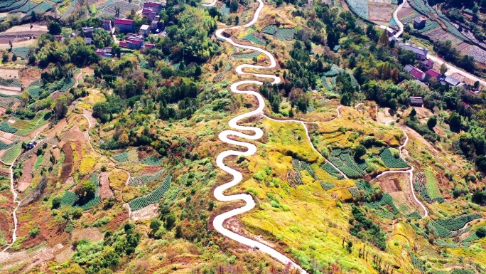 浙江天台山南黄古道，黄南古道，沿途风光