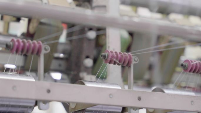 纺织生产，纺织车间，纺织设备生产流程