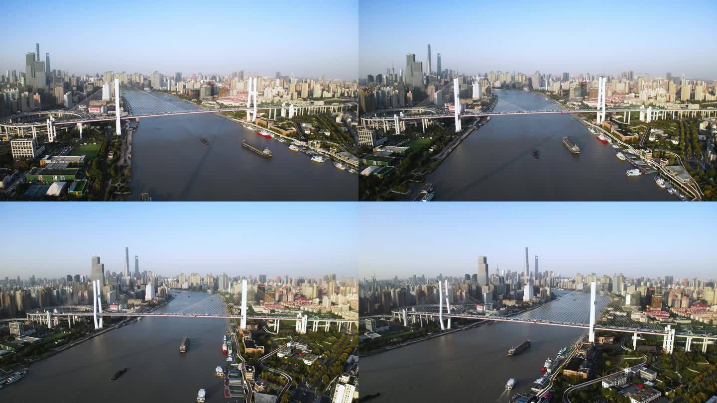 4k原素材-上海南浦大桥