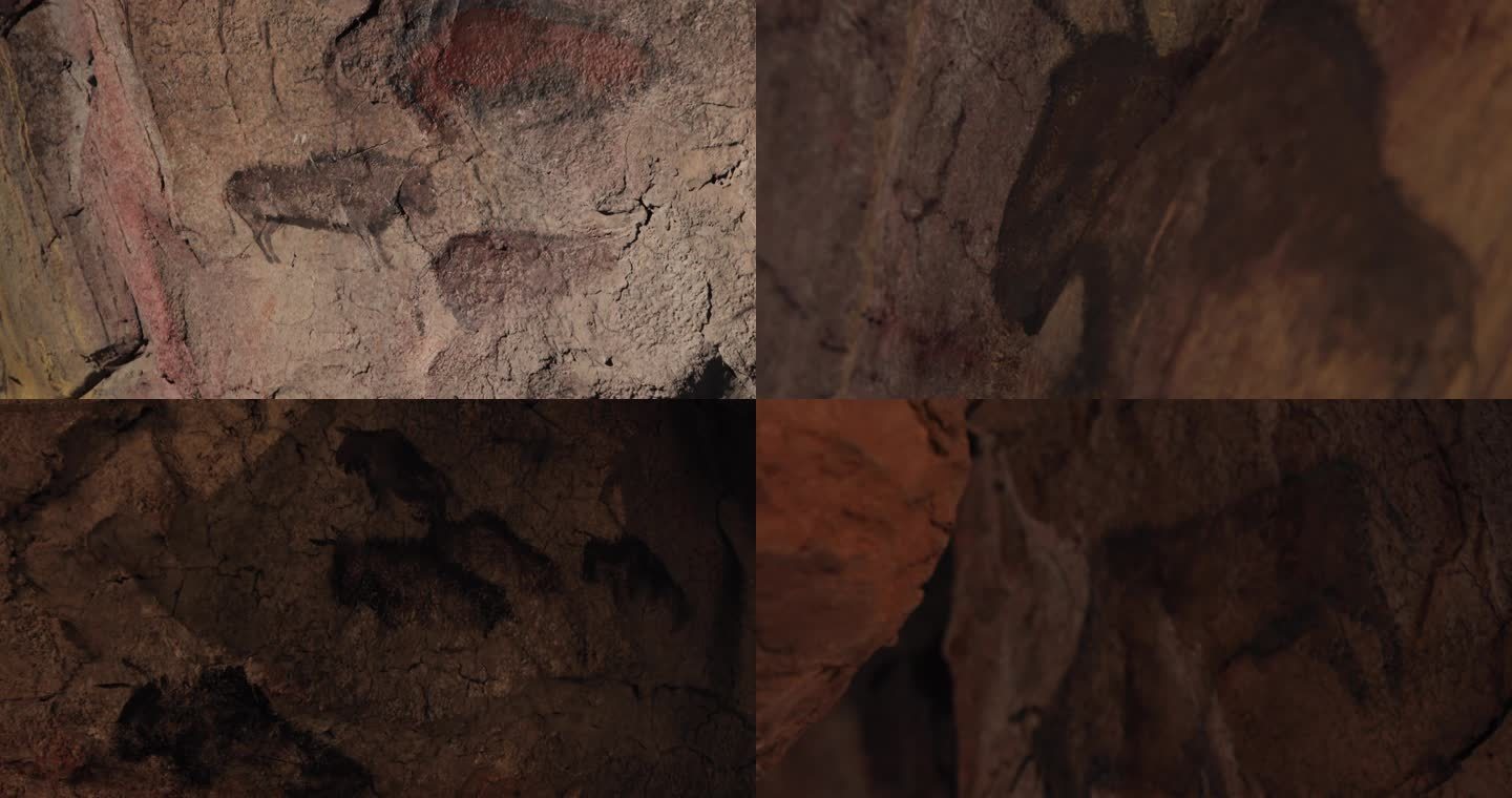 远古洞穴壁画