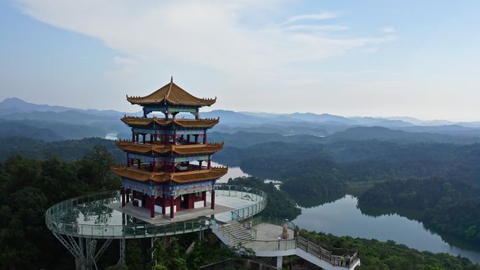 江西新余仙女湖龙王岛龙王阁