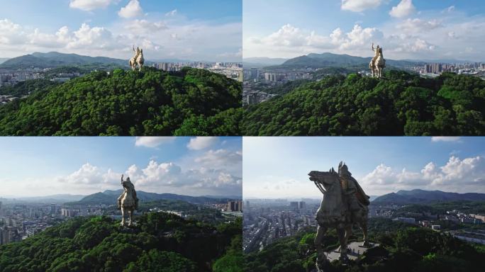 泉州大坪山郑成功航拍