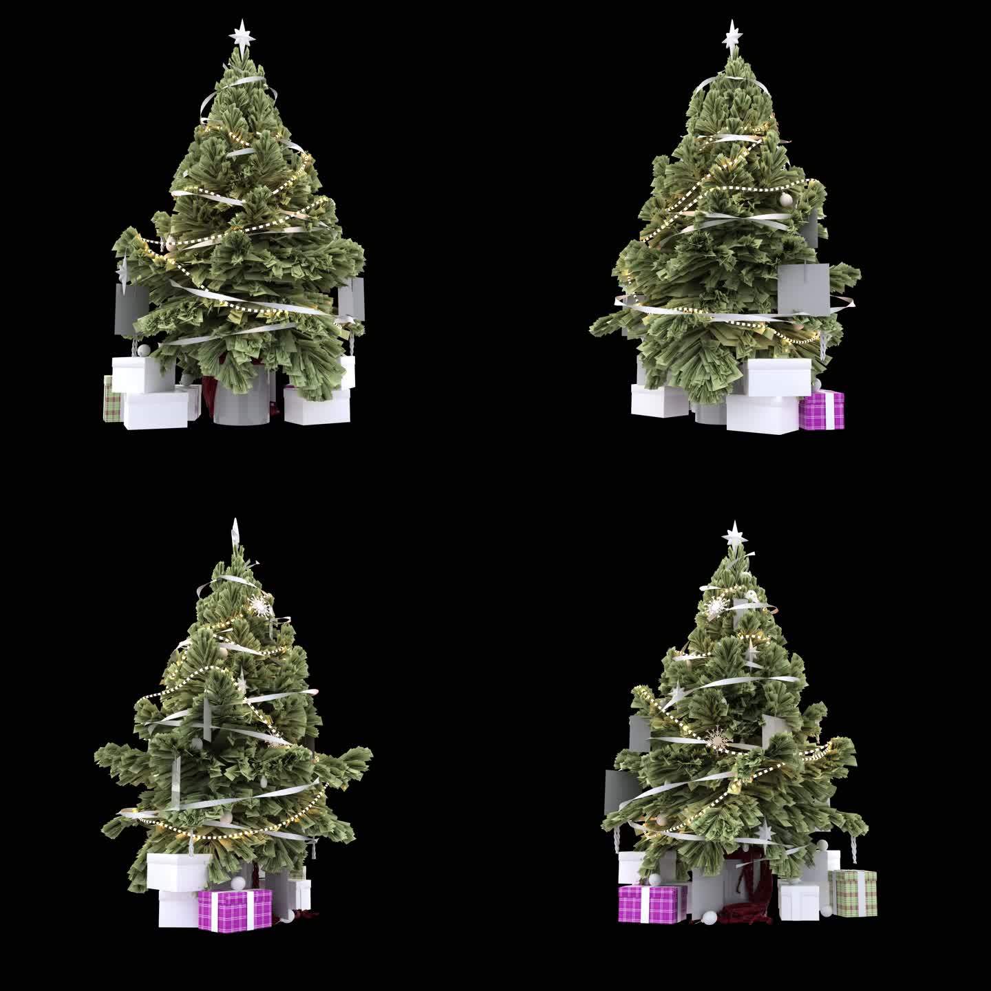 圣诞节  圣诞树素材 节气装饰 圣诞装饰