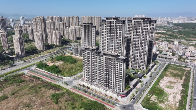 厦门翔安区建发书香府邸航拍