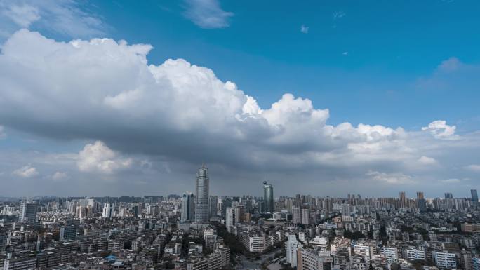 佛山禅城祖庙大景延时摄影