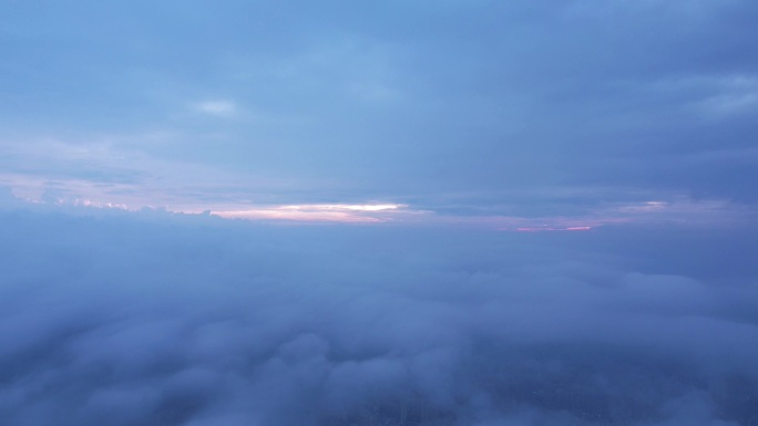 贵阳黔灵山公园云海延时