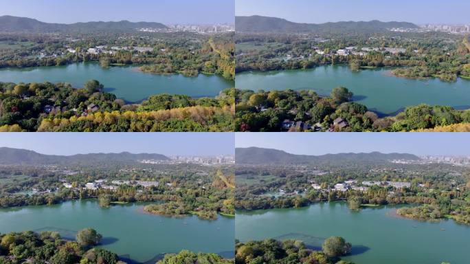 中国杭州西湖秋日美景