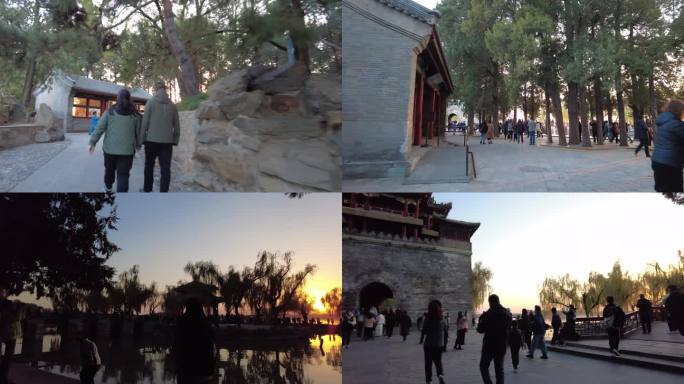 北京颐和园大范围移动延时摄影7