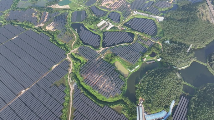 中国江门市开平市太阳能发电中心