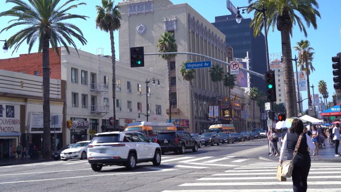 加州好莱坞街景