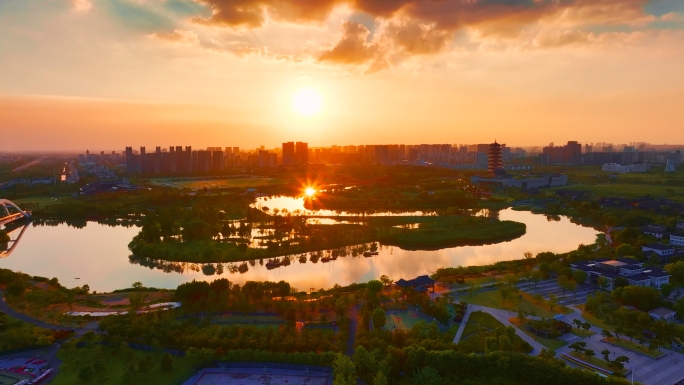 扬州运河三湾景区