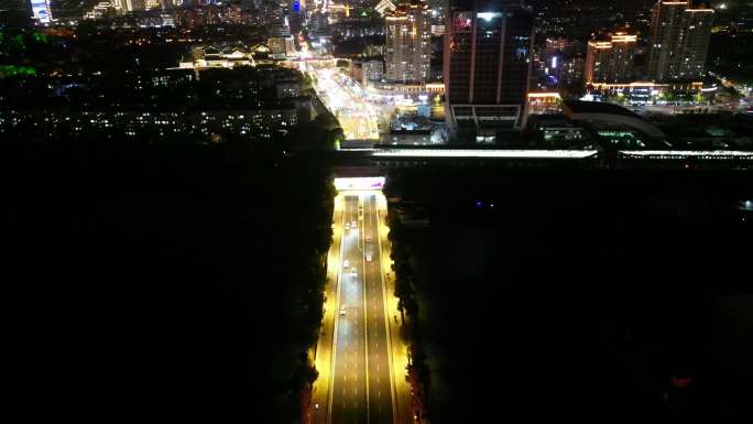 绍兴大滩公园夜景