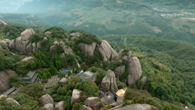 4K 福建 福鼎 宁德 太姥山 旅游风景