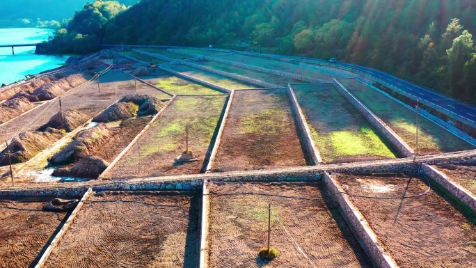 土地改造，田地改造，农村田野