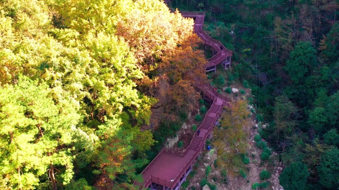 浙江天台山南黄古道，沿途风光