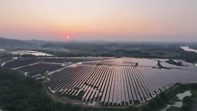 中国江门市开平市太阳能发电中心