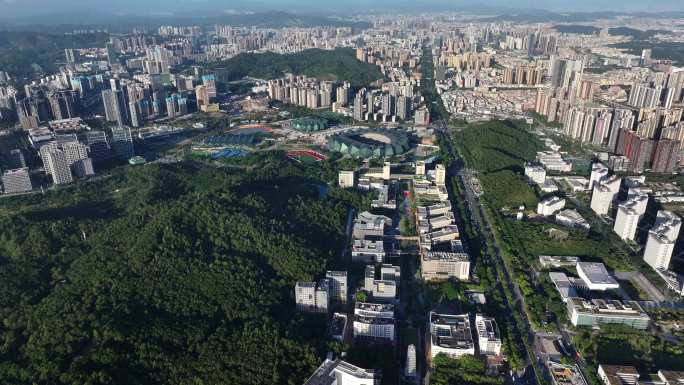 香港中文大学 深圳信息职业技术学院航拍