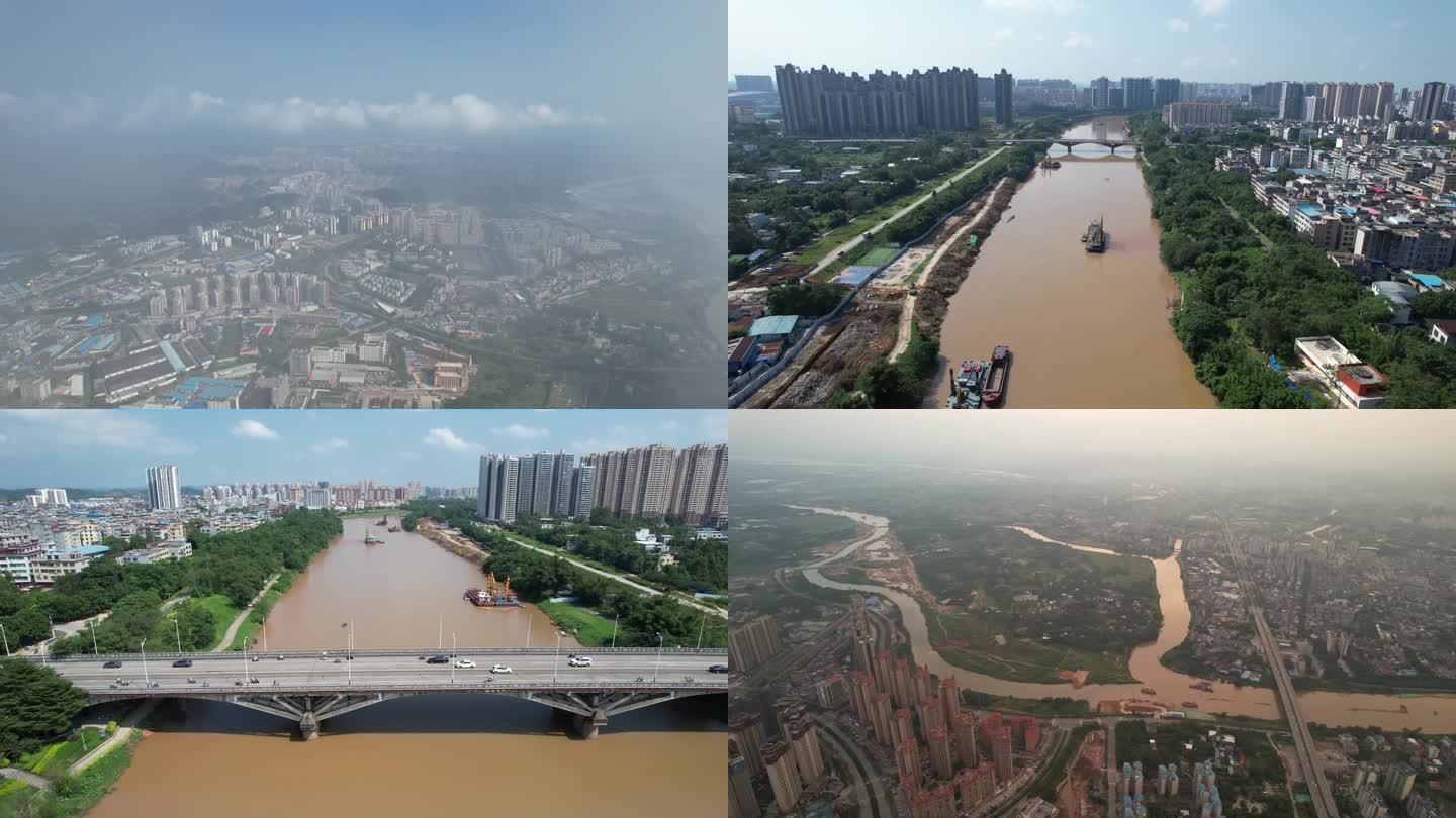 广州钦州平陆运河延时摄影