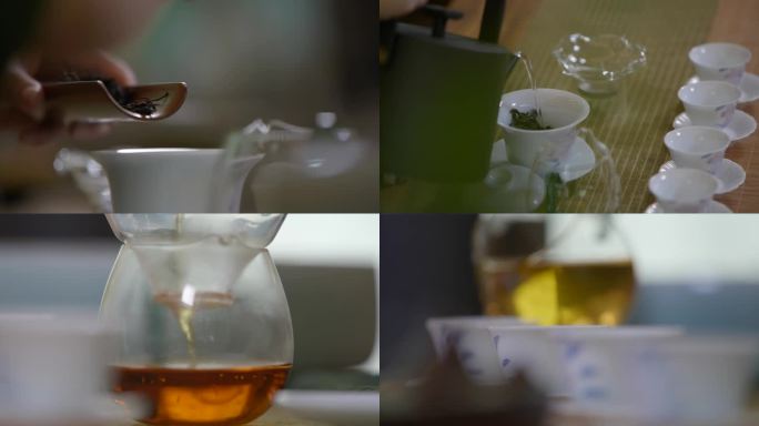 茶艺泡茶沏茶喝茶步骤慢生活茶道