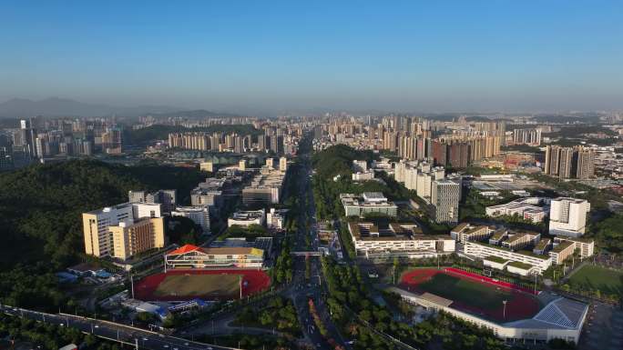 香港中文大学 深圳信息职业技术学院航拍