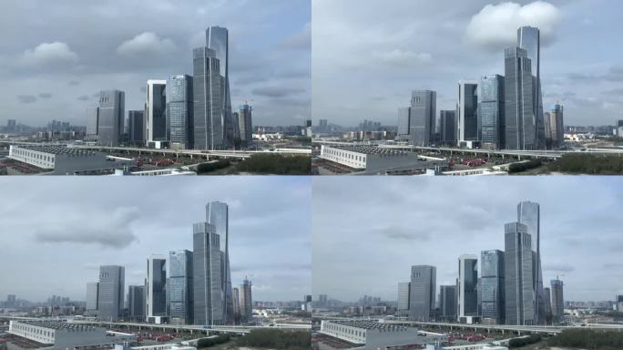 深圳前海地标建筑延时视频