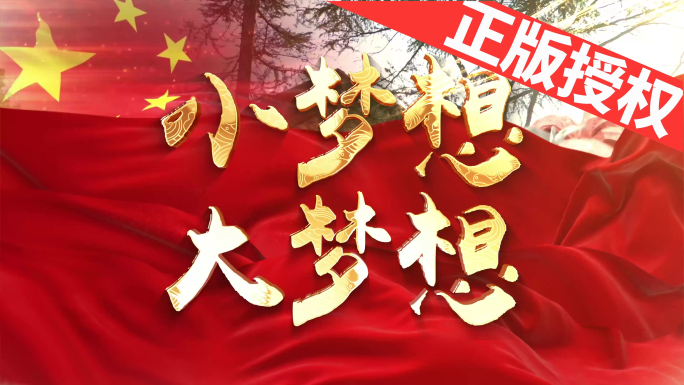 小梦想大梦想（可改配乐）