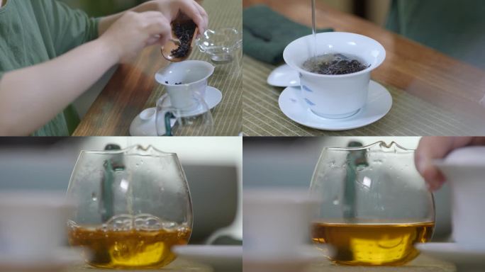 茶艺泡茶沏茶喝茶步骤慢生活茶道