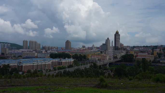 绥芬河市大景延时