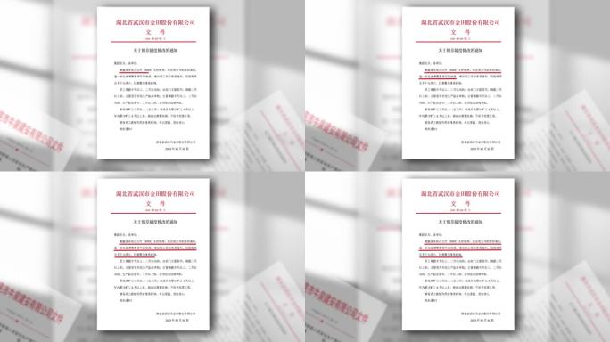 文件标注划线重点展示介绍AE模板