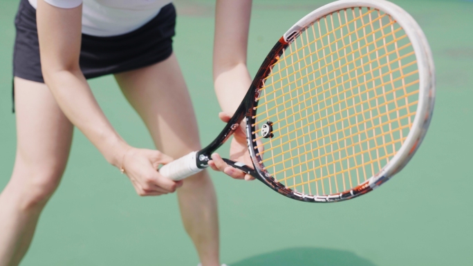 网球运动各类动作镜头