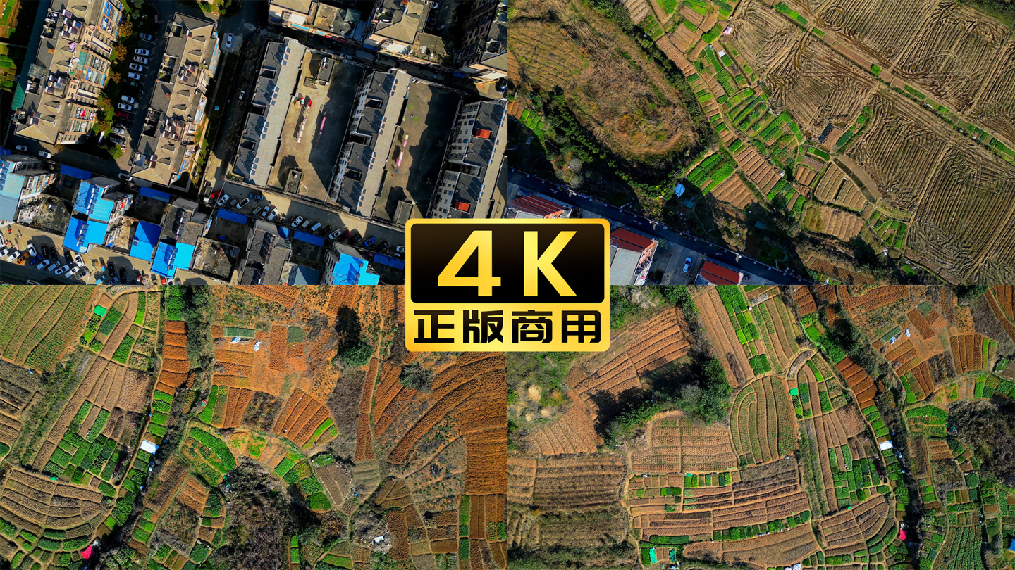 乡村振新 运河新城城市建设4k航拍