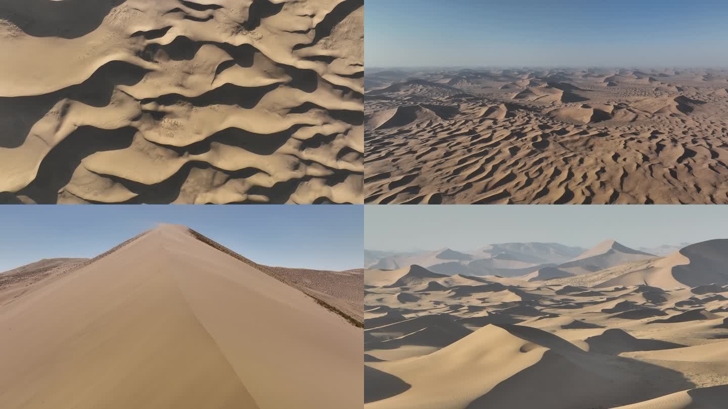撒哈拉沙漠无人区荒漠黄昏荒凉戈壁 4K