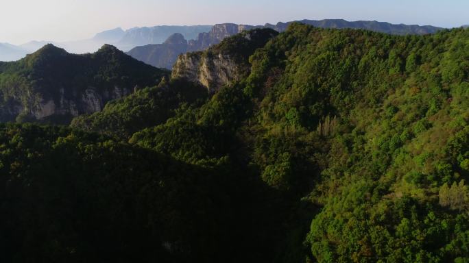 航拍林州太行山脉一组